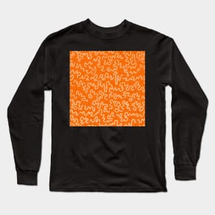 Abstract Orange #2 Long Sleeve T-Shirt